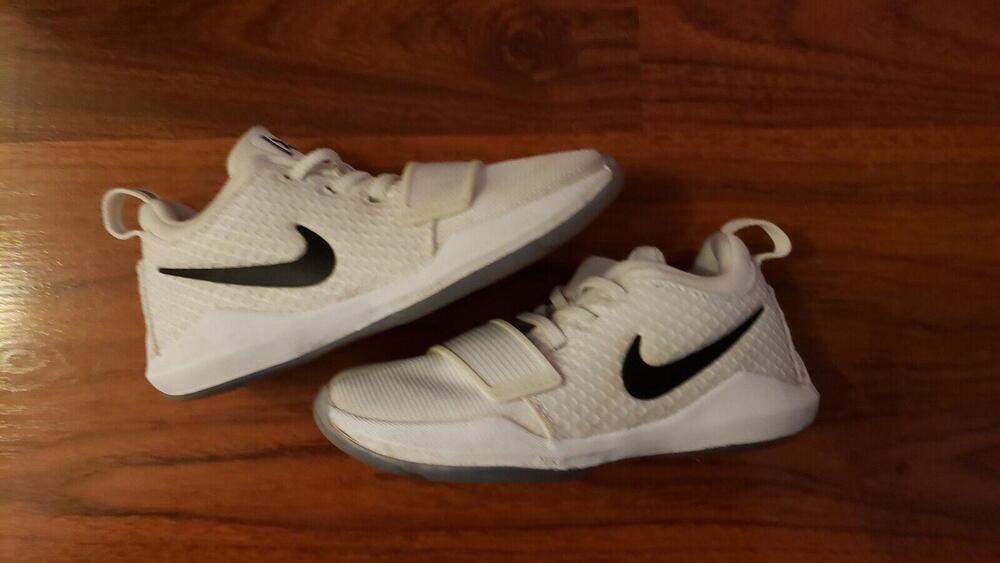 Nike Pg 1 10c shoes white/Black Baby Toddler Basketball Shoes Paul George kd 13